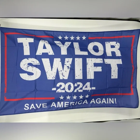 Taylor Swift 2024 “save america again!” 3x5ft - Picture 2 of 2